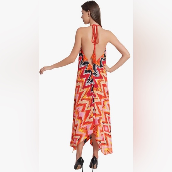 Long Dress Women Multicolour - Picture 2 of 11
